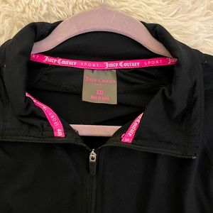 Black Juicy Couture 2XL Athletic Jacket
